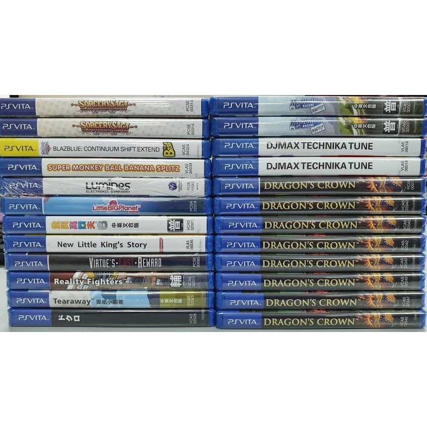 ps vita games list –