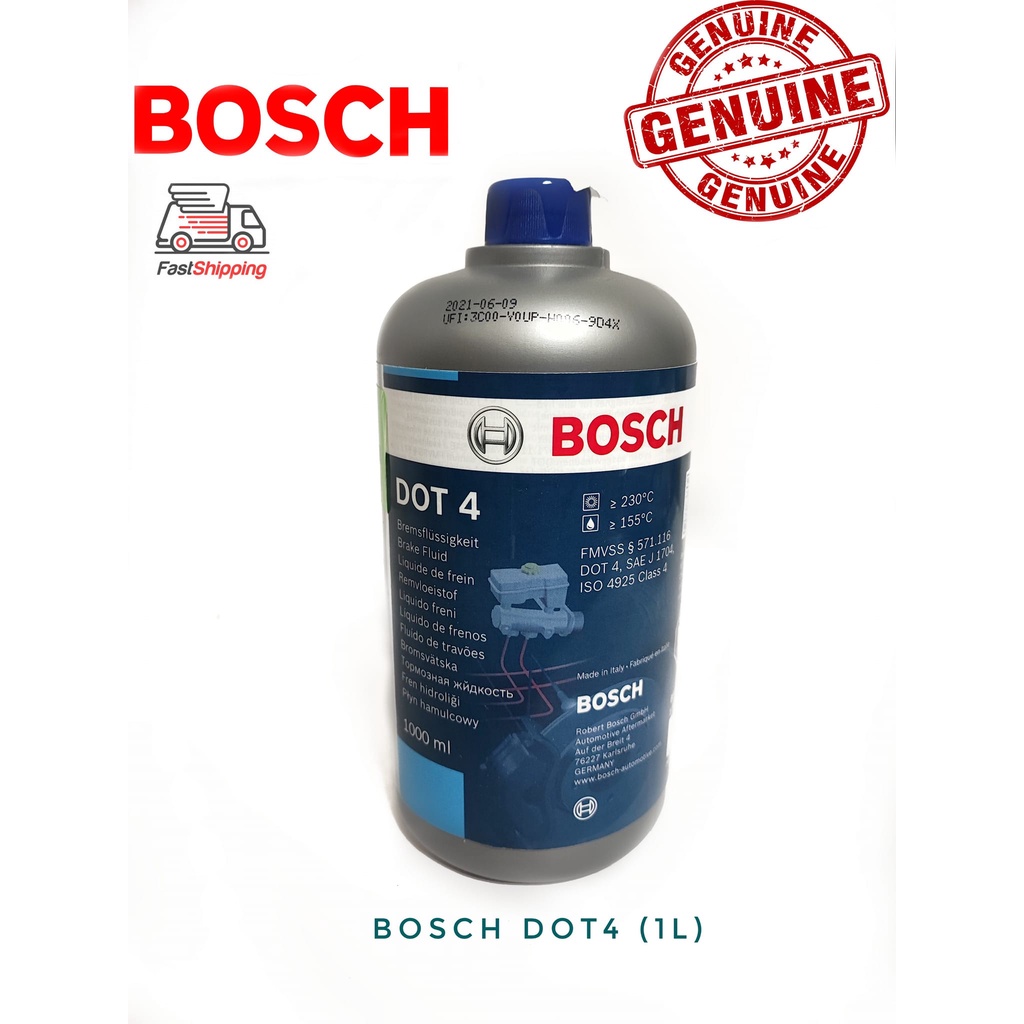  Bosch DOT4 Liquide de Frein - 1L