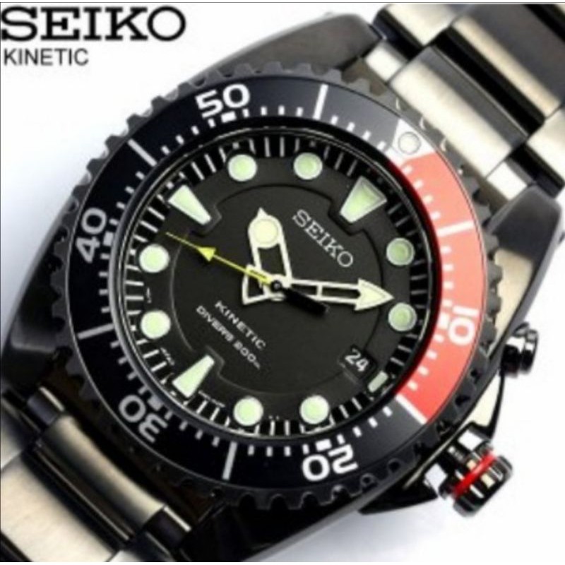 SEIKO KINETIC KINETIC SPECIAL EDITION DIVER Watch 100TH