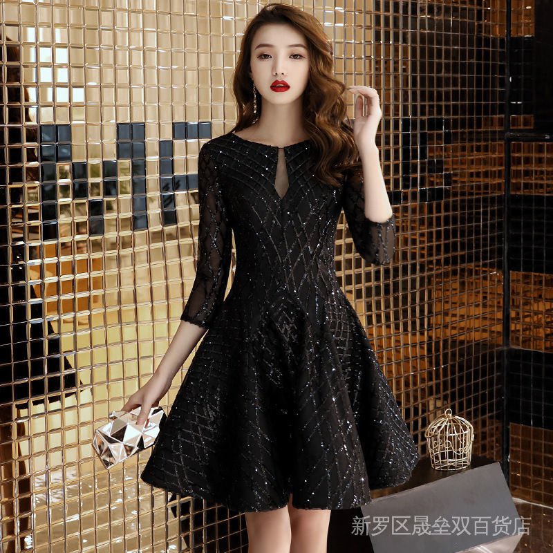 Black dress for party hotsell new look