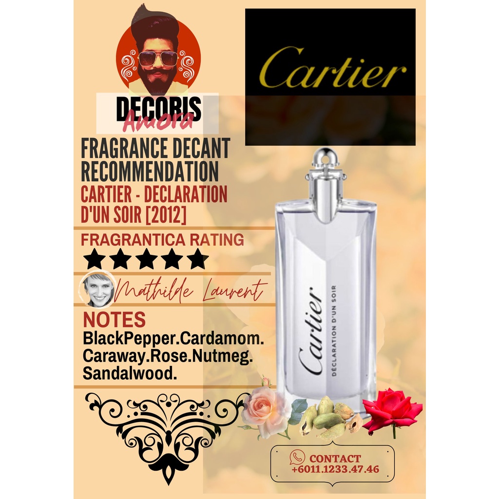 Cartier declaration online fragrantica