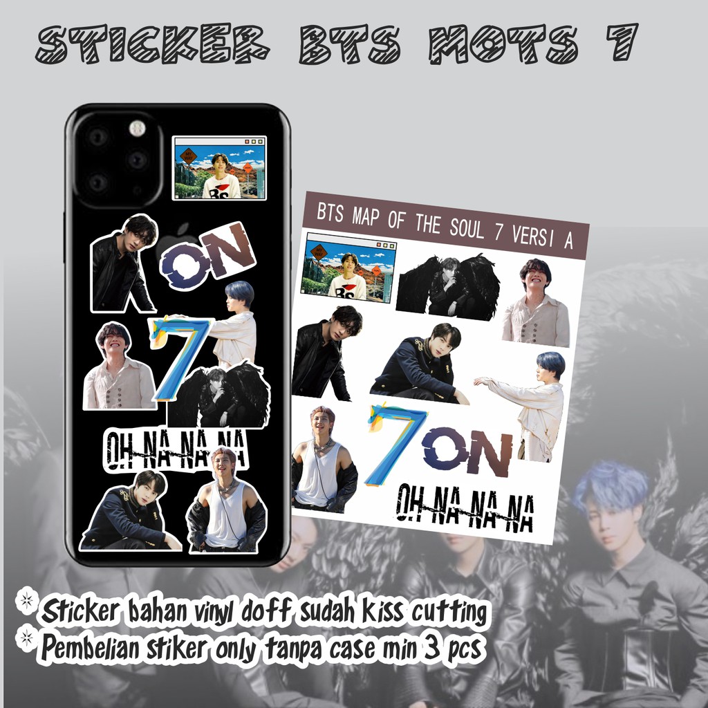 Sticker Case BTS Map of the Soul 7 Shopee Malaysia