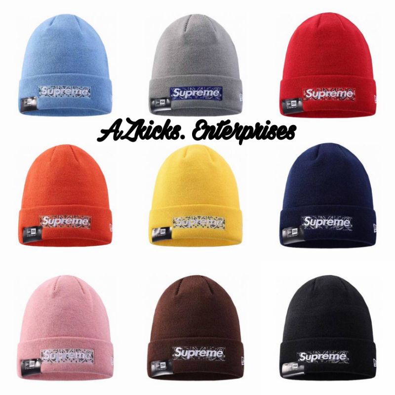 Supreme beanie outlet retail