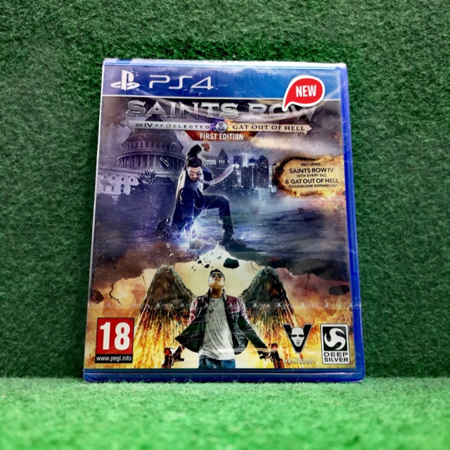 Saints Row 4: Re-Elected and Gat Out Of Hell First Edition (PS4)
