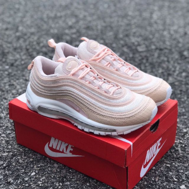 Nike 97 hot sale pink snakeskin