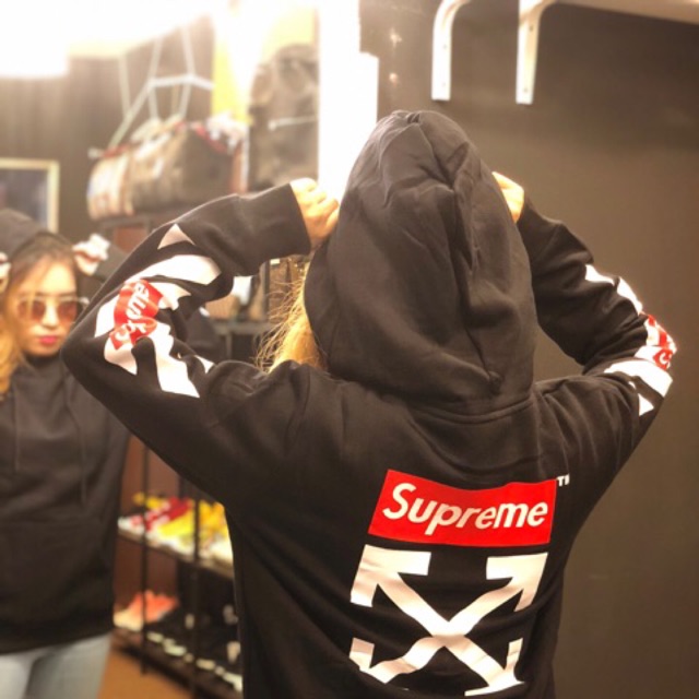 New hoodie supreme❌offwhite | Shopee Malaysia