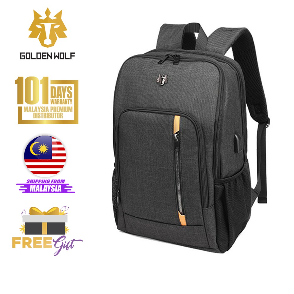 Hoteon golden best sale wolf laptop backpack