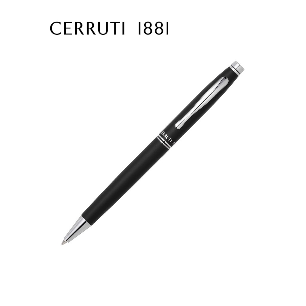 Cerruti 1881 Oxford Black Ballpoint Pen NSN2014A 2 YEARS