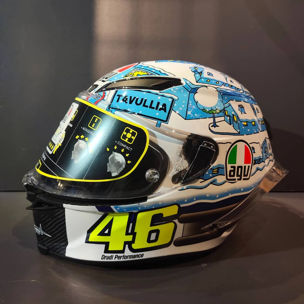 Agv pista gp r winter store test 2017