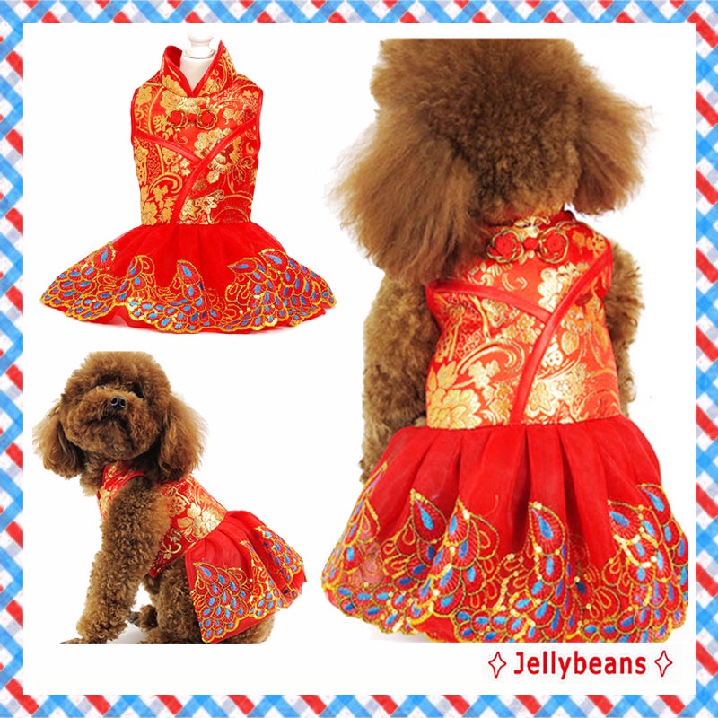 Dog cheongsam 2024