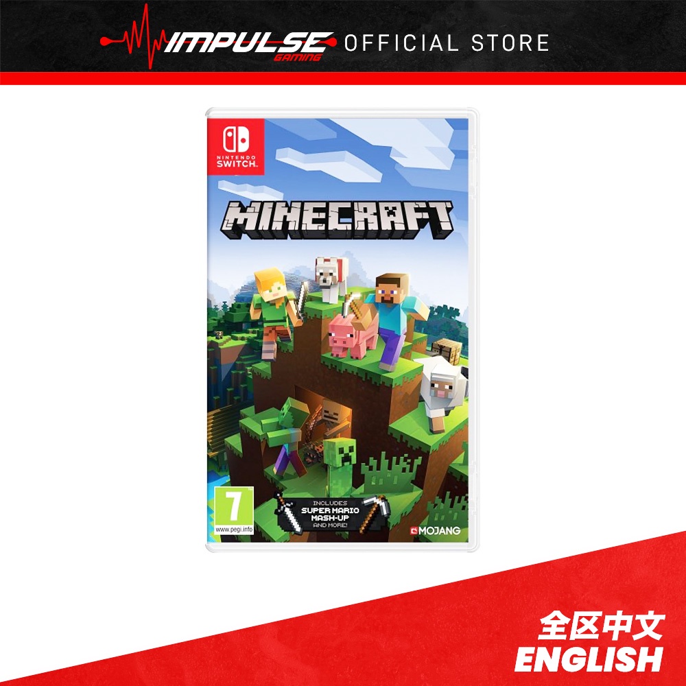 NSW Nintendo Switch Minecraft Chi/Eng Version 我的世界 中英文版