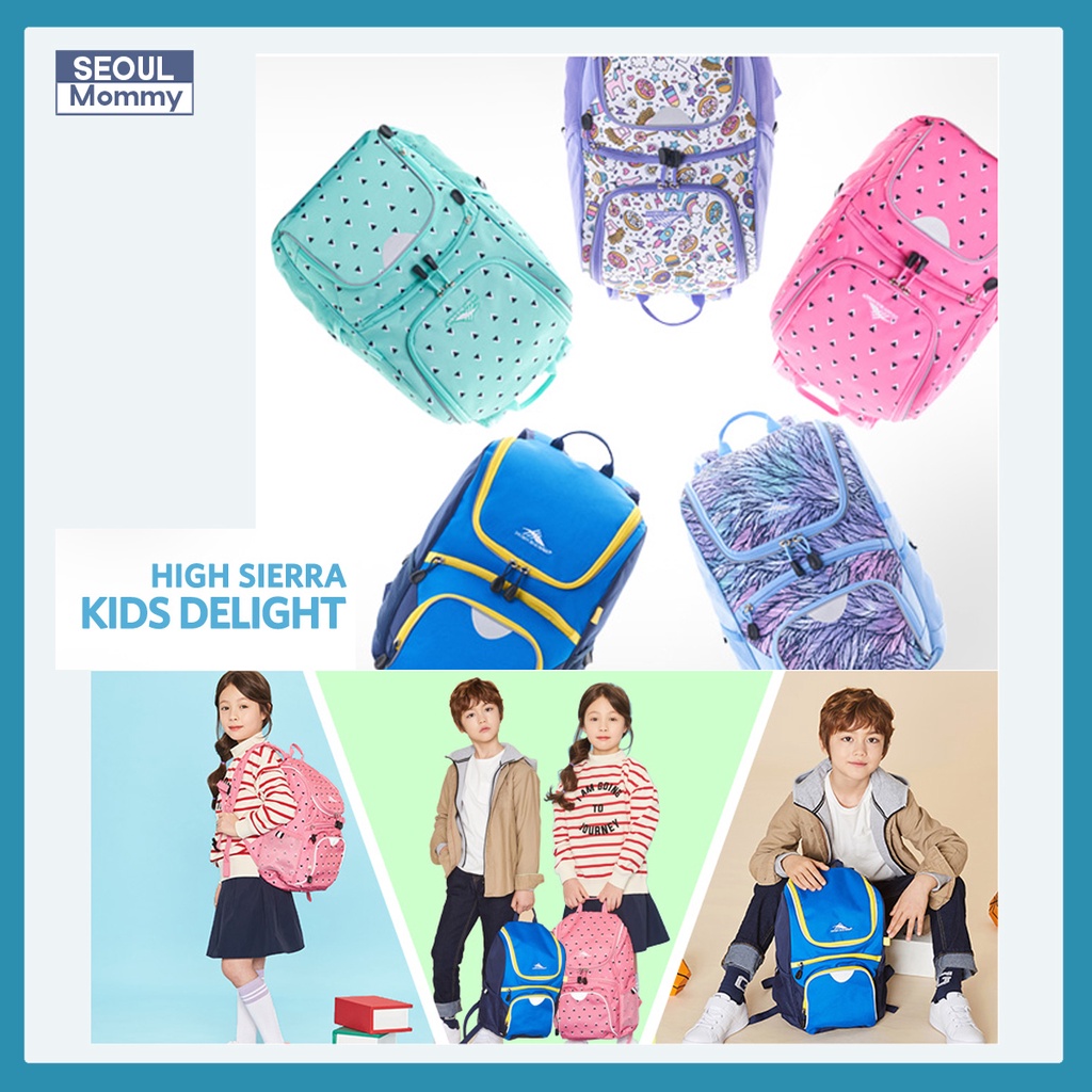 High sierra hotsell school bags