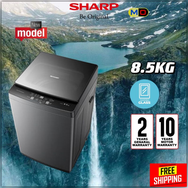 sharp automatic washing machine 8.5 kg