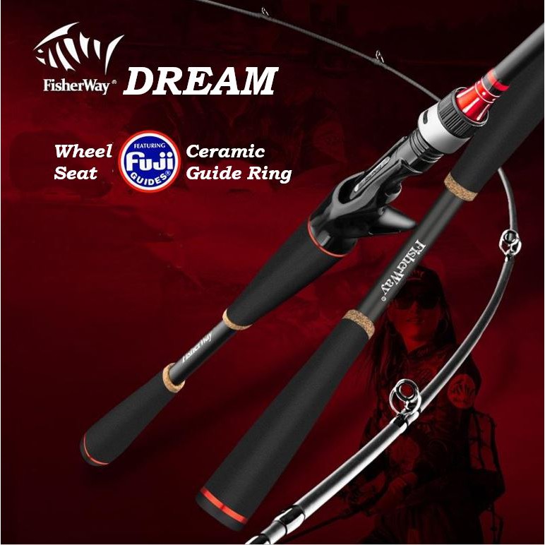 SALE! Original Fuji Fisher Way DREAM Fishing Rod