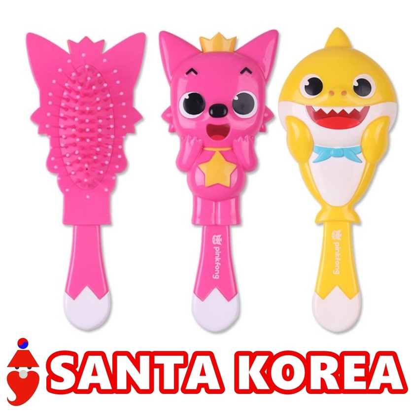 PINKFONG BABY SHARK PINKFONG Cushion Hair Brush