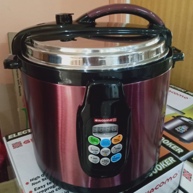 Electric pressure best sale cooker 10 litre