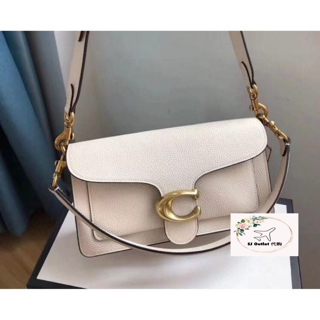 Coach tabby best sale shoulder bag white