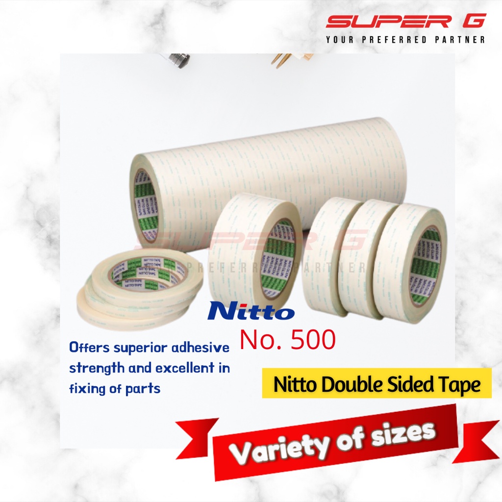 NITTO - Adhésif Double Face Tramé