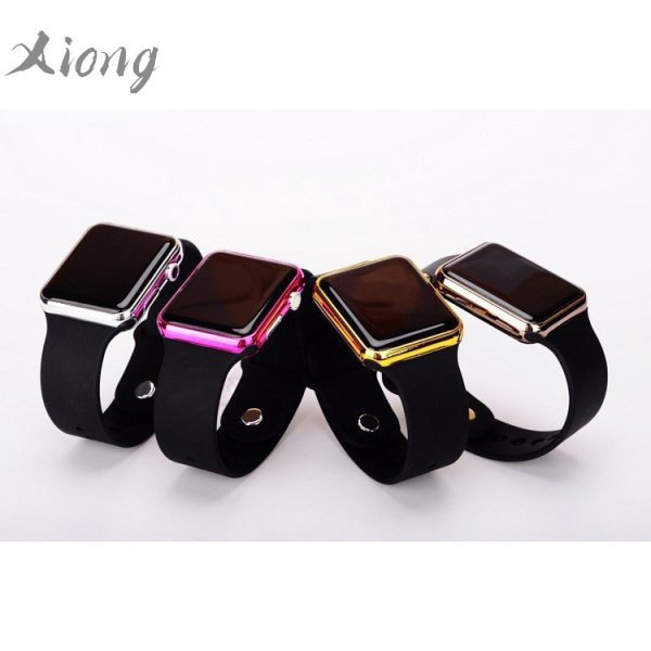 Sport Digital Watch Women Men Square Led Watch Silicone Electronic Watch  Women's Watches Clock Relogio Feminino Digital Reloj