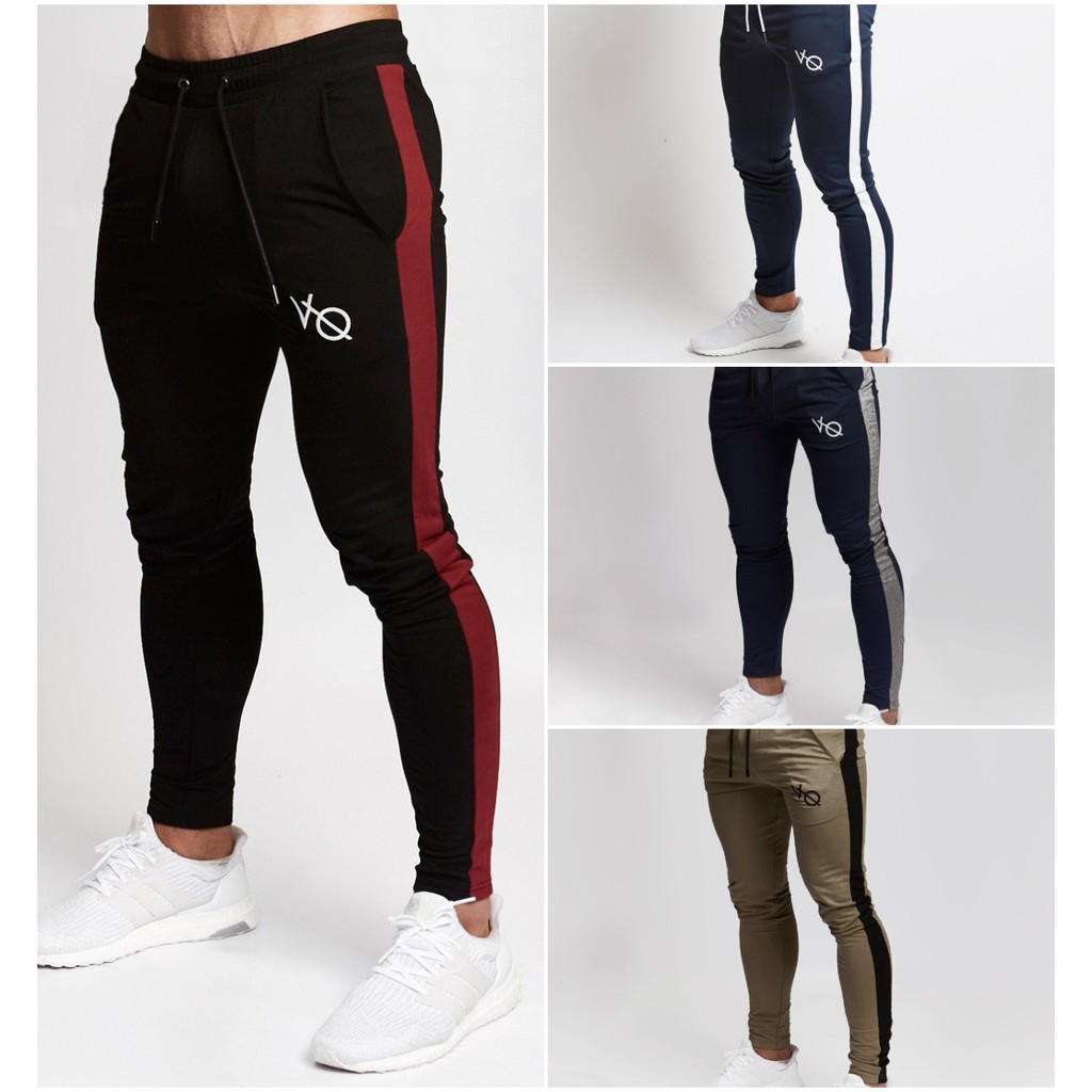 VQ Vanquish Fitness Jogger Pants stretchable slim fit casual