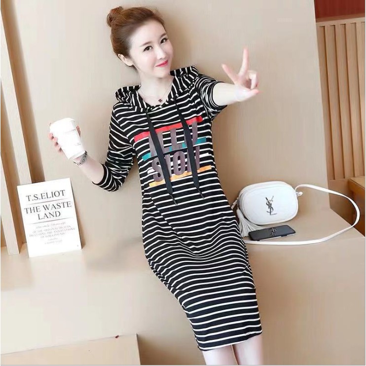 Knee length sales hoodie dress