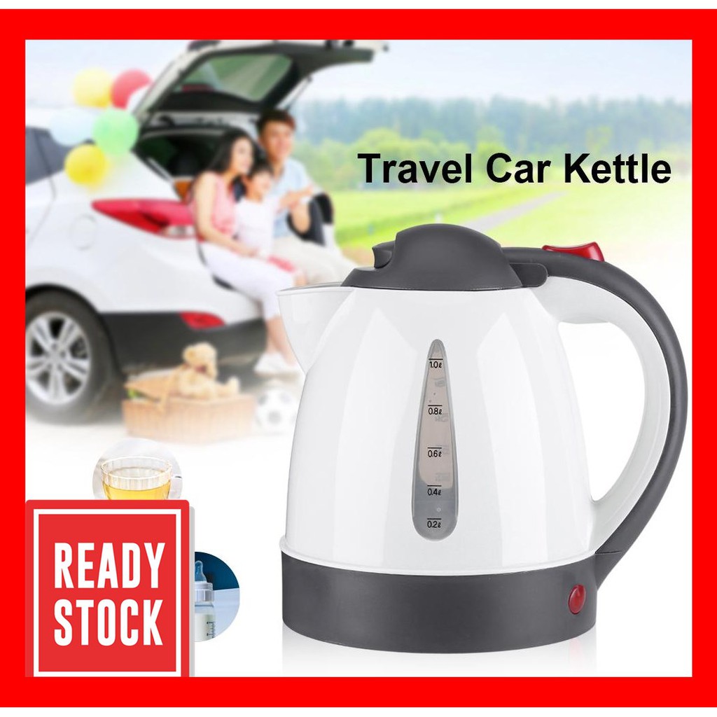 Kettle for car outlet cigarette lighter