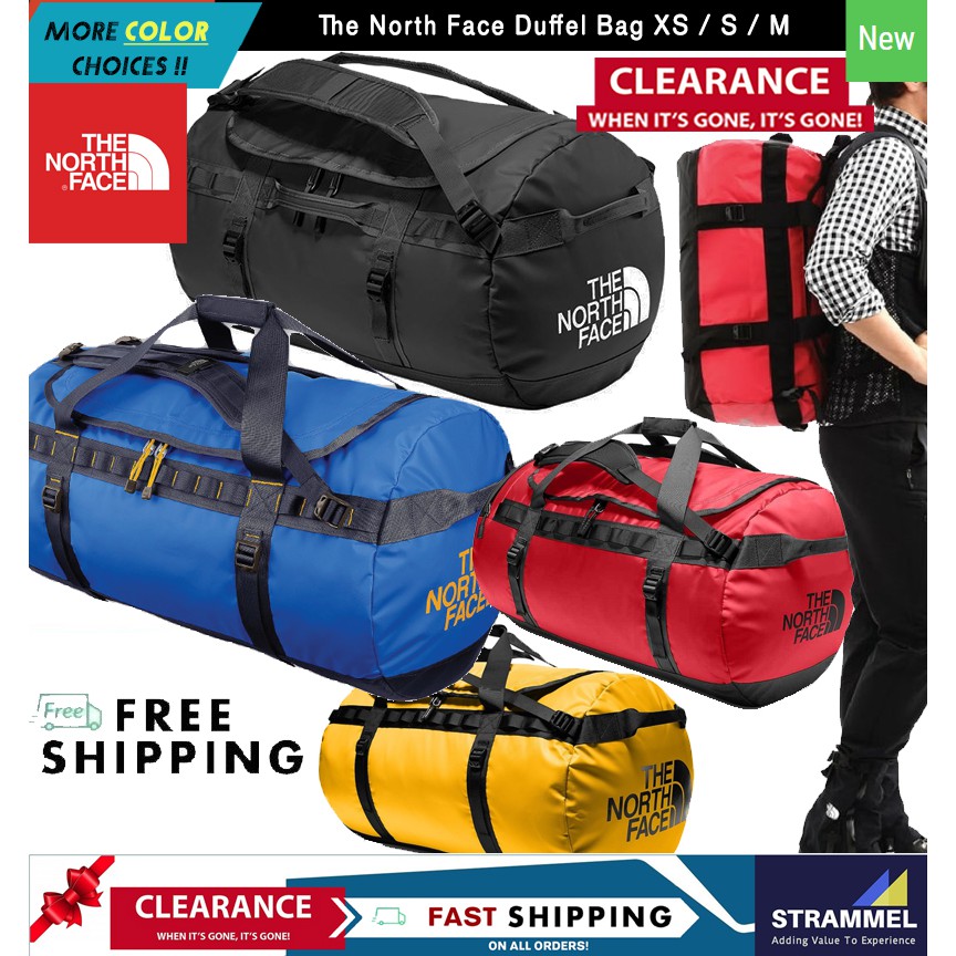 North face duffel clearance bag carry on size