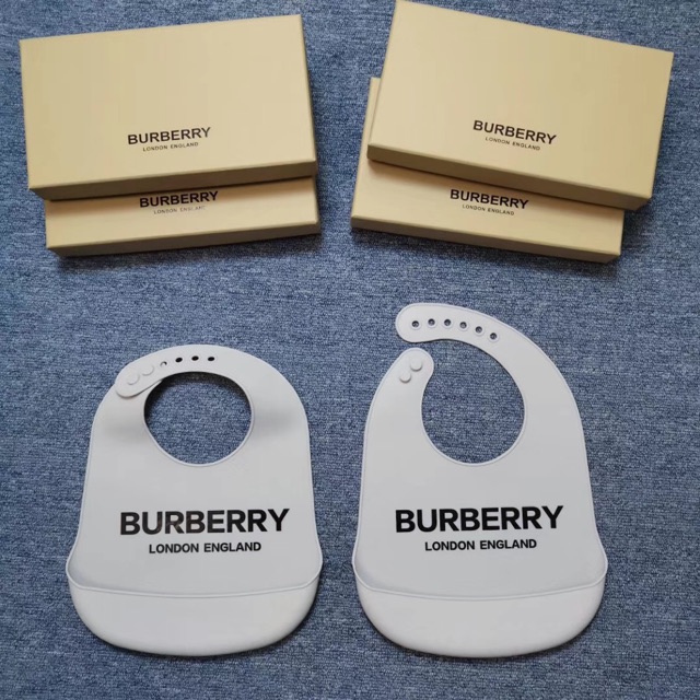 Burberry shop baby bib