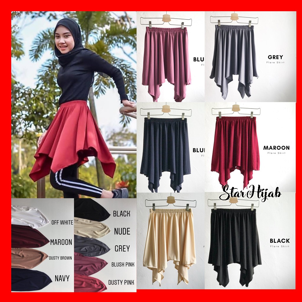 Mini skirt hotsell muslimah murah