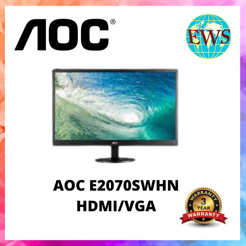 Monitor AOC E2070SWHN, 19.5, HD, HDM, VGA AOC