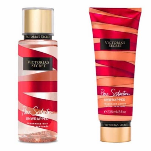 Victoria s Secret Pure Seduction Unwrapped Fragrance Mist Lotion