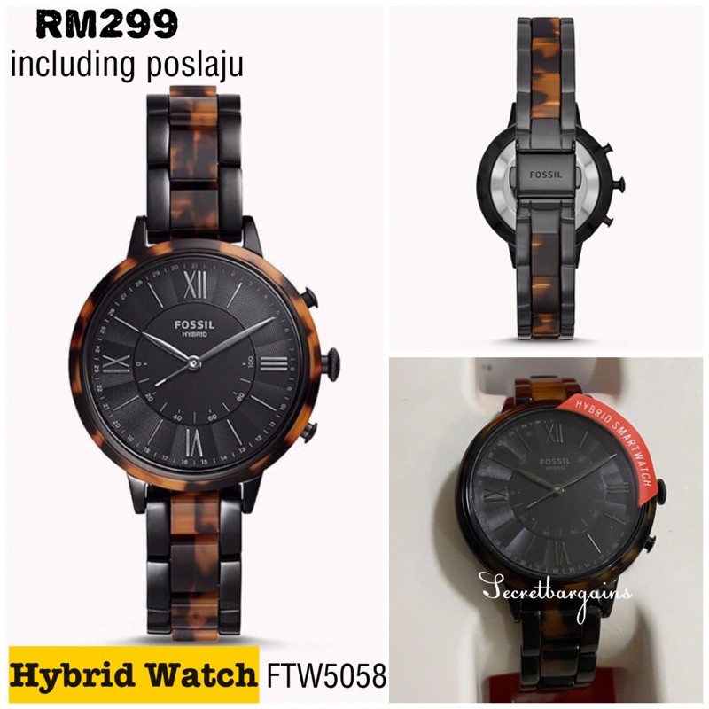 Fossil jacqueline hybrid on sale smartwatch