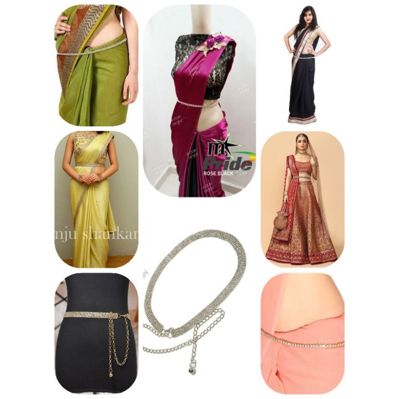 Ready Stock = indian hip belt for Saree , lengha, kurti and blouse