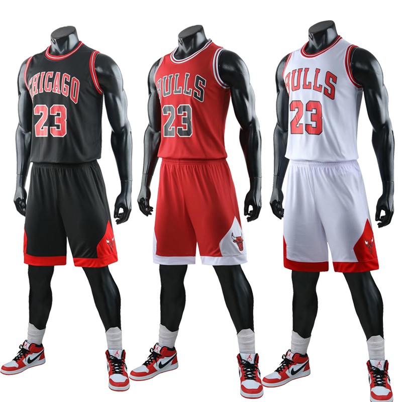 Michael jordan sale jersey and shorts