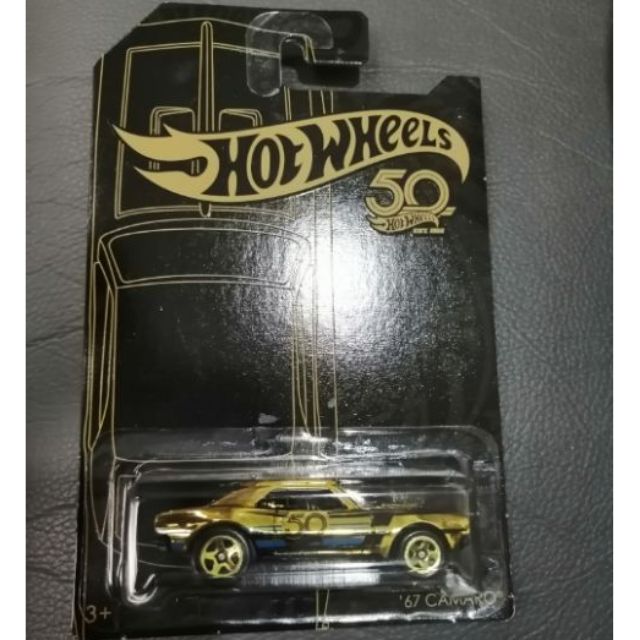 Hot wheels cheap 50th gold camaro