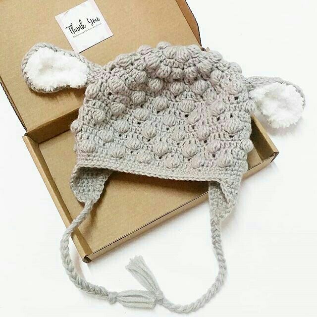 Crochet baby hot sale topi