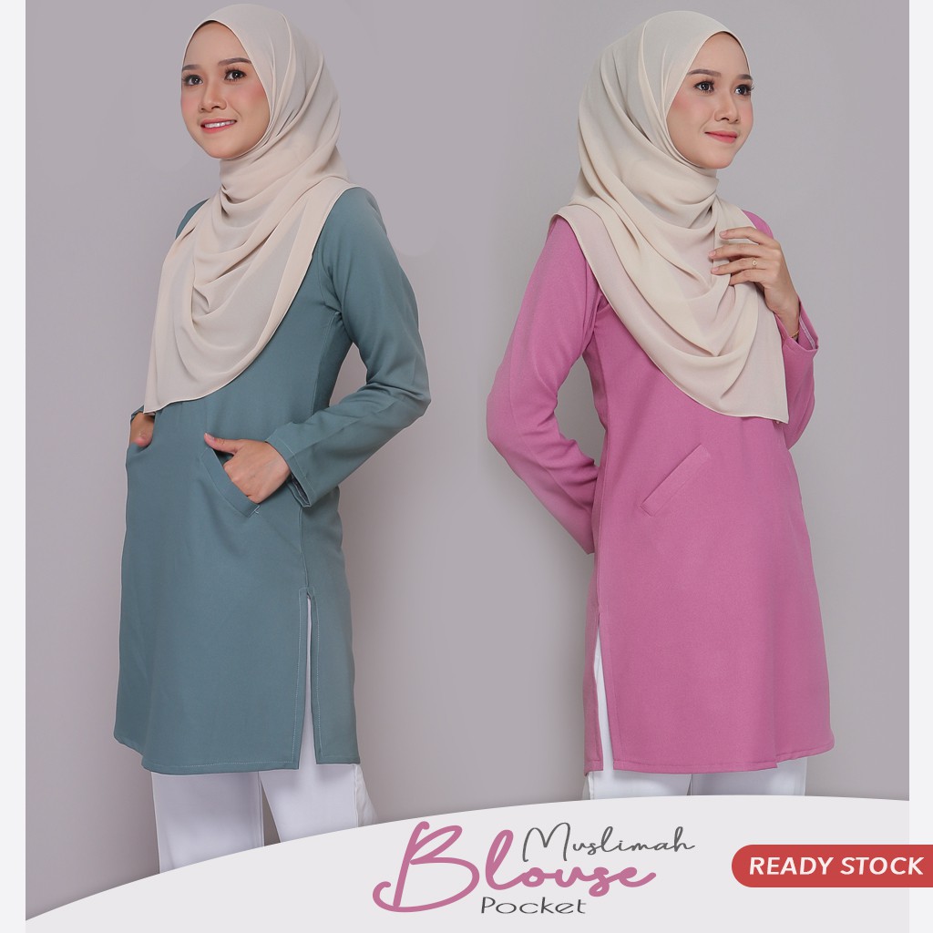 Blouse muslimah clearance online