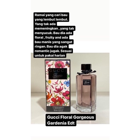 Bau perfume gucci flora new arrivals