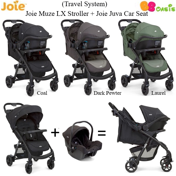 Stroller joie juva outlet travel system