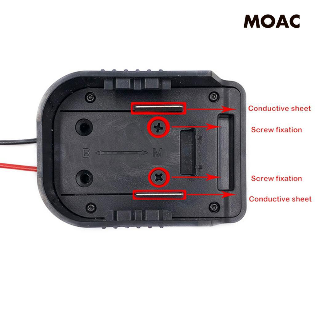 Home Appliances Battery Adapter for Bosch 18v Dock Power Connector