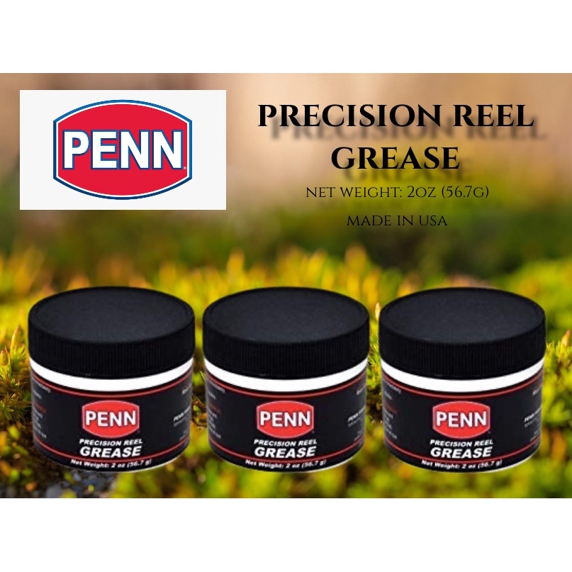 PENN Precision Reel GREASE - 2oz 56.7g + PENN Precision Reel Oil 2oz 59.15ml