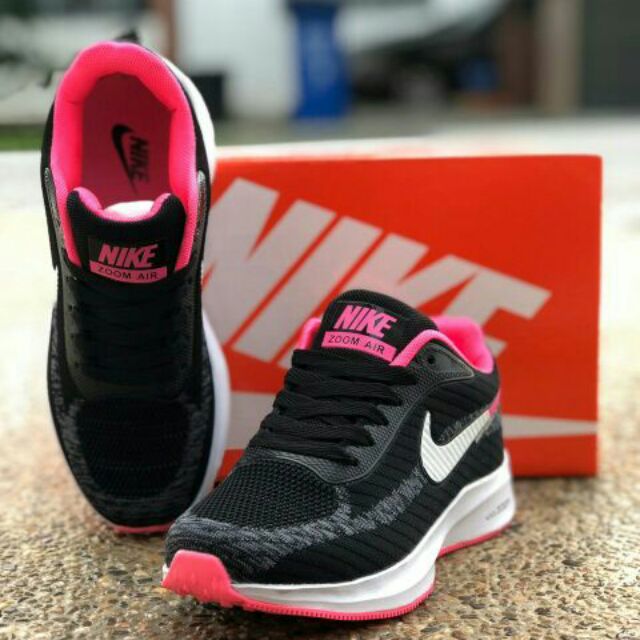 Nike zoom pink store and black