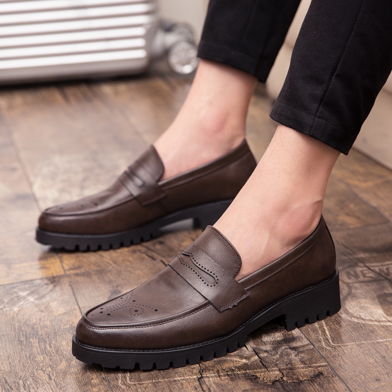 Mens penny loafers with on sale tassels