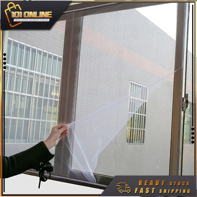 Indoor Insect Fly Screen Curtain Mesh Bug Mosquito Netting Door