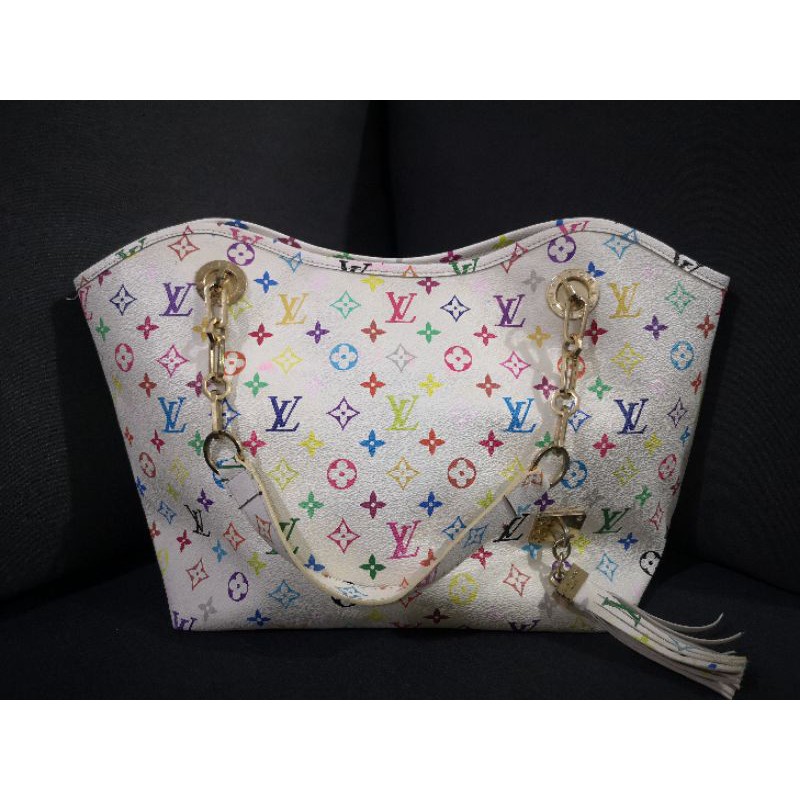 Lv best sale neverfull multicolor