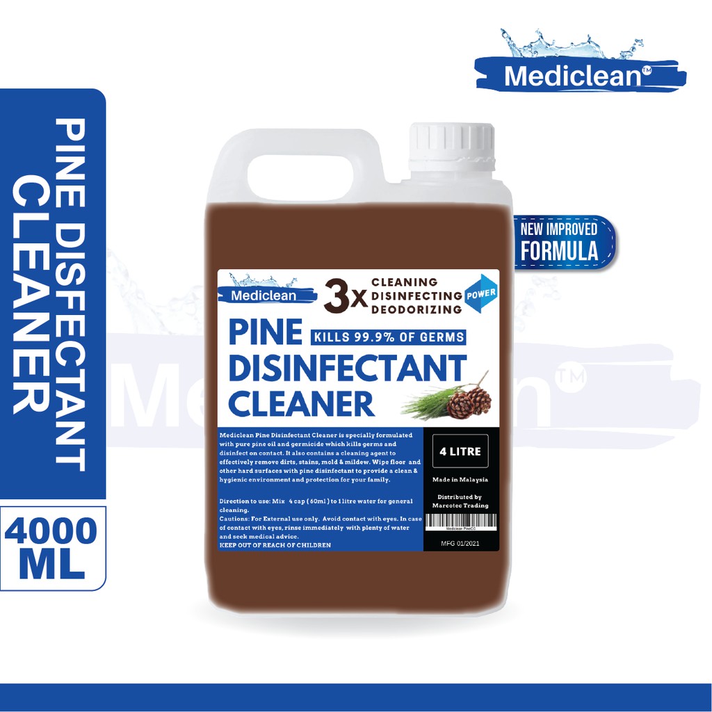 Pine deals disinfectant cleaner