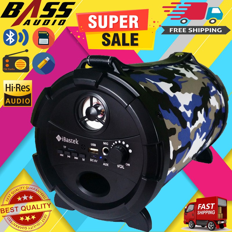 Ibastek portable hot sale speaker