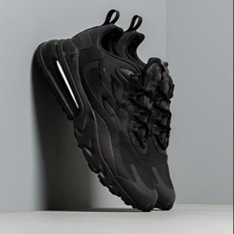 SIZE 37 45 KASUT AIRMAX 270 REACT ALL BLACK BLACK OUT FREE