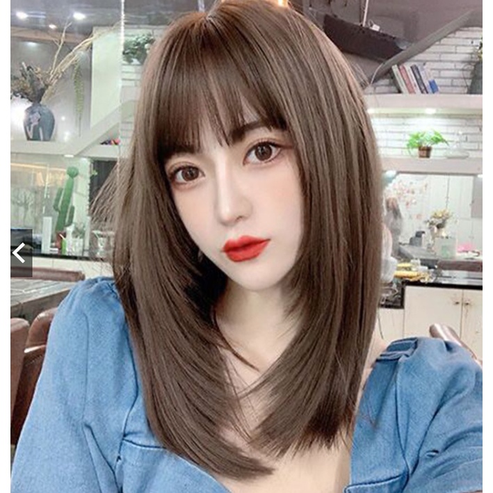 Natural hair wig outlet in korea