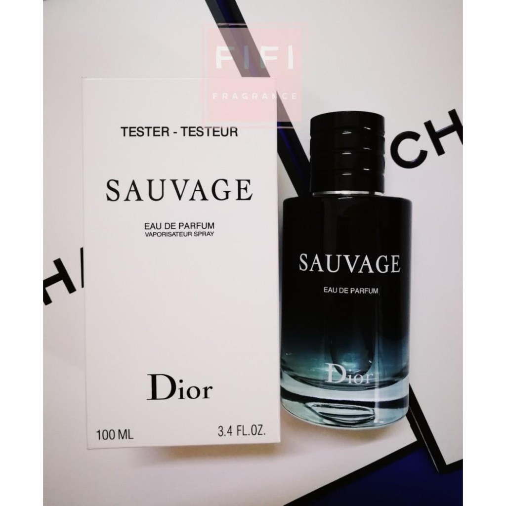 Sauvage dior tester original hot sale